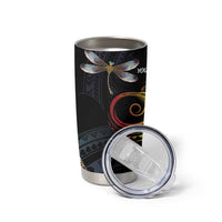 Personalised Polynesian Memorial Tumbler Cup Your Wings Were Ready But My Heart Was Not
