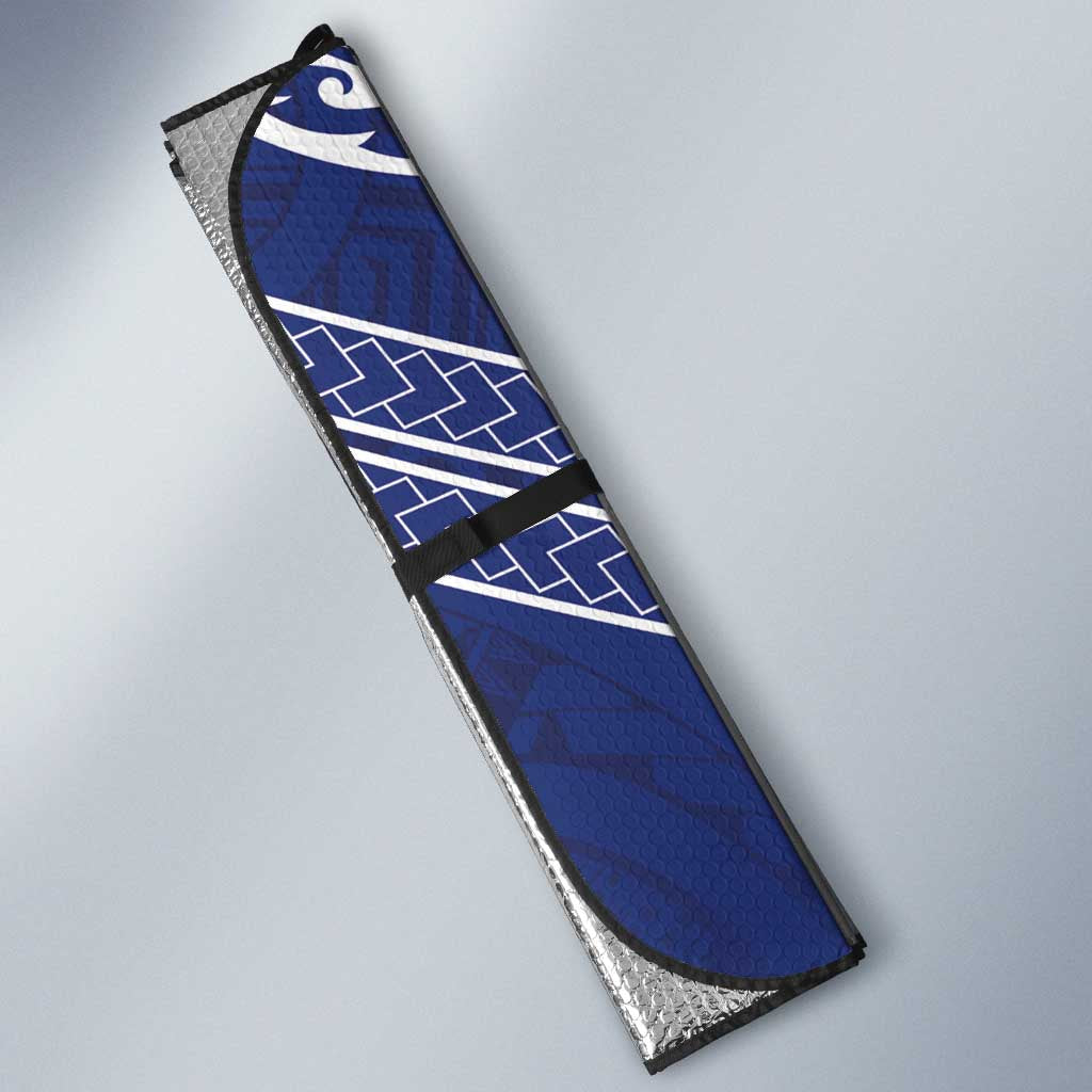 Toa Samoa Rugby Auto Sun Shade Ulafala Mix Nifo'oti - Polynesian Pride