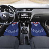 Toa Samoa Rugby Custom Car Mats Ulafala Mix Nifo'oti - Polynesian Pride