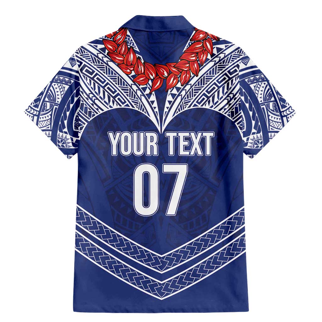 Toa Samoa Rugby Custom Family Matching Mermaid Dress and Hawaiian Shirt Ulafala Mix Nifo'oti LT7 - Polynesian Pride