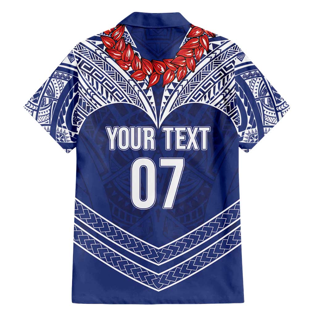Toa Samoa Rugby Custom Family Matching Off Shoulder Maxi Dress and Hawaiian Shirt Ulafala Mix Nifo'oti LT7 - Polynesian Pride