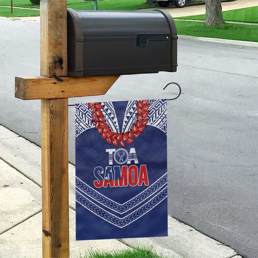 Toa Samoa Rugby Garden Flag Ulafala Mix Nifo'oti - Polynesian Pride