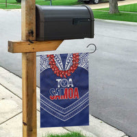 Toa Samoa Rugby Garden Flag Ulafala Mix Nifo'oti - Polynesian Pride