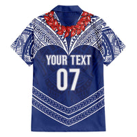Toa Samoa Rugby Custom Hawaiian Shirt Ulafala Mix Nifo'oti - Polynesian Pride