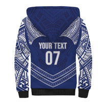 Toa Samoa Rugby Custom Sherpa Hoodie Ulafala Mix Nifo'oti - Polynesian Pride