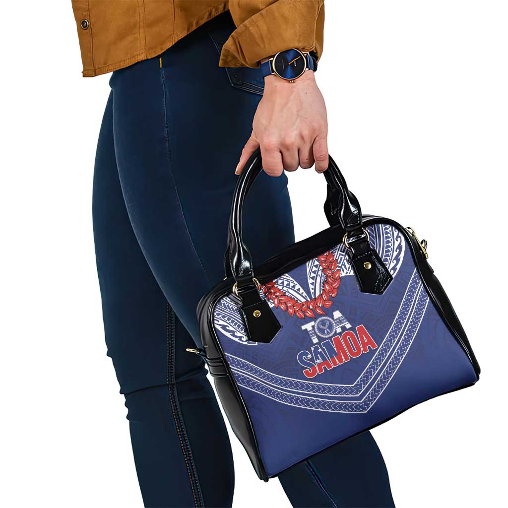 Toa Samoa Rugby Shoulder Handbag Ulafala Mix Nifo'oti - Polynesian Pride
