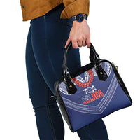 Toa Samoa Rugby Shoulder Handbag Ulafala Mix Nifo'oti - Polynesian Pride