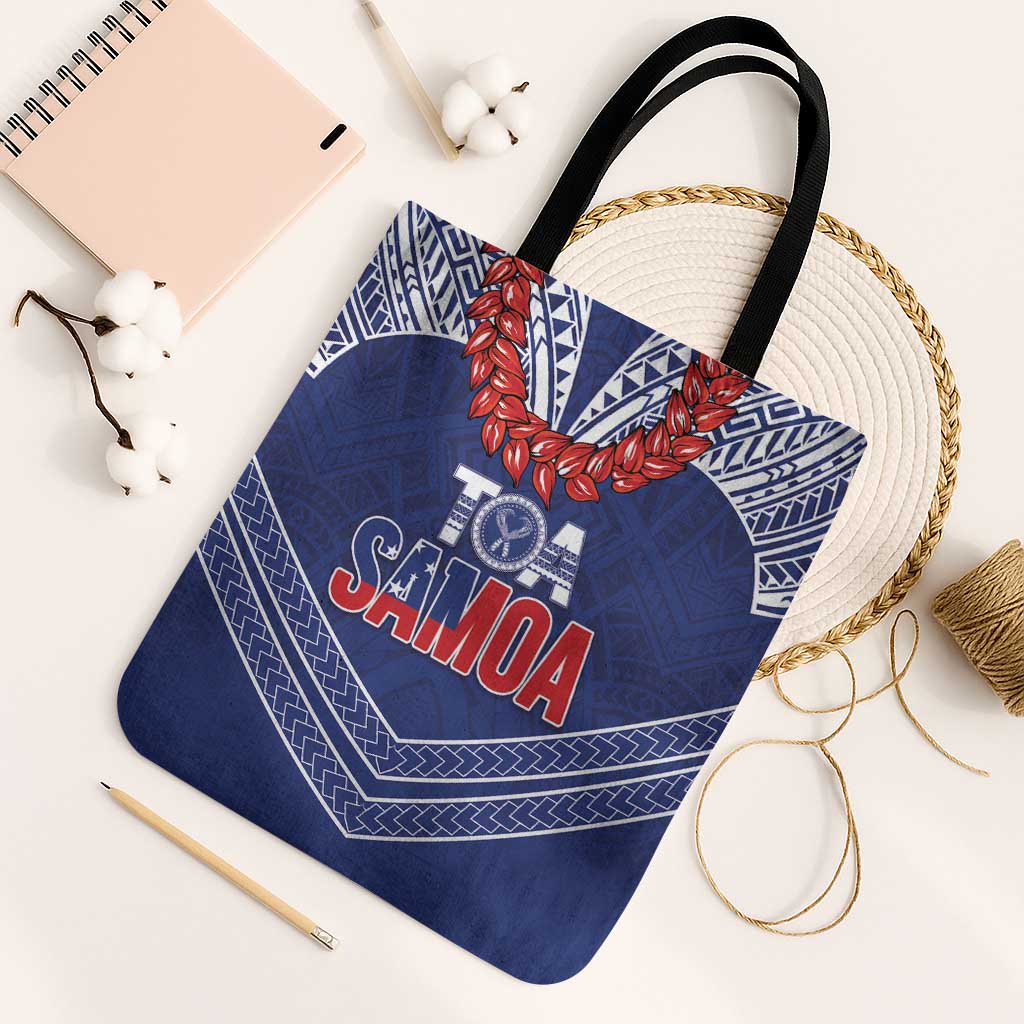 Toa Samoa Rugby Tote Bag Ulafala Mix Nifo'oti - Polynesian Pride