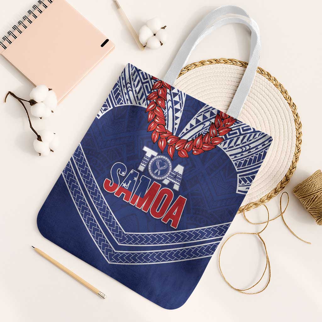 Toa Samoa Rugby Tote Bag Ulafala Mix Nifo'oti - Polynesian Pride