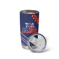 Toa Samoa Rugby Custom Tumbler Cup Ulafala Mix Nifo'oti LT7 - Polynesian Pride