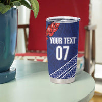 Toa Samoa Rugby Custom Tumbler Cup Ulafala Mix Nifo'oti LT7 - Polynesian Pride