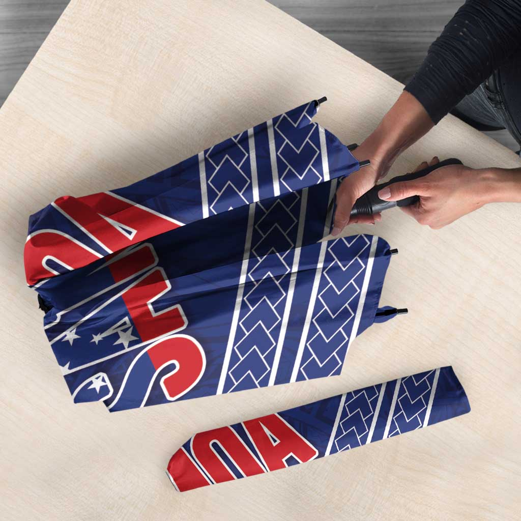 Toa Samoa Rugby Umbrella Ulafala Mix Nifo'oti - Polynesian Pride