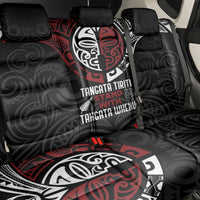 Maori Hongi Toitu Te Tiriti Back Car Seat Cover Tangata Tiriti Stand With Tangata Whenua LT7 - Polynesian Pride