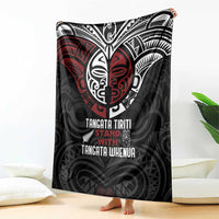 Maori Hongi Toitu Te Tiriti Blanket Tangata Tiriti Stand With Tangata Whenua LT7 - Polynesian Pride
