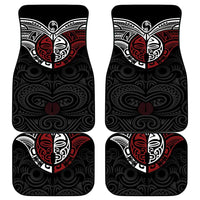 Maori Hongi Toitu Te Tiriti Car Mats Tangata Tiriti Stand With Tangata Whenua LT7 - Polynesian Pride