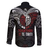 Maori Hongi Toitu Te Tiriti Family Matching Puletasi and Hawaiian Shirt Tangata Tiriti Stand With Tangata Whenua LT7 - Polynesian Pride