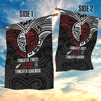 Maori Hongi Toitu Te Tiriti Garden Flag Tangata Tiriti Stand With Tangata Whenua LT7 - Polynesian Pride