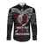 Maori Hongi Toitu Te Tiriti Long Sleeve Button Shirt Tangata Tiriti Stand With Tangata Whenua
