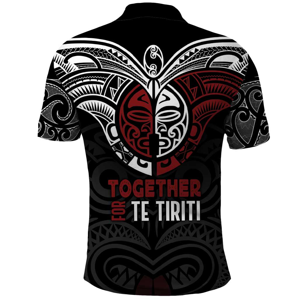 Maori Hongi Toitu Te Tiriti Polo Shirt Tangata Tiriti Stand With Tangata Whenua LT7 - Polynesian Pride