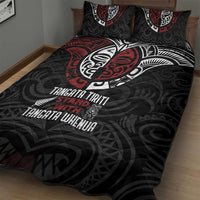 Maori Hongi Toitu Te Tiriti Quilt Bed Set Tangata Tiriti Stand With Tangata Whenua LT7 - Polynesian Pride