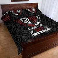 Maori Hongi Toitu Te Tiriti Quilt Bed Set Tangata Tiriti Stand With Tangata Whenua LT7 - Polynesian Pride