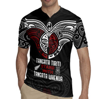 Maori Hongi Toitu Te Tiriti Rugby Jersey Tangata Tiriti Stand With Tangata Whenua LT7 - Polynesian Pride