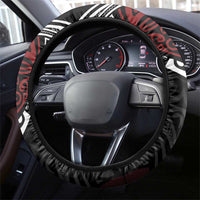 Maori Hongi Toitu Te Tiriti Steering Wheel Cover Tangata Tiriti Stand With Tangata Whenua LT7 - Polynesian Pride