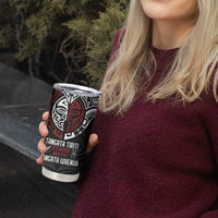 Maori Hongi Toitu Te Tiriti Tumbler Cup Tangata Tiriti Stand With Tangata Whenua LT7 - Polynesian Pride