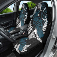 New Zealand Tui Bird Car Seat Cover Maori Kowhaiwhai LT7 - Polynesian Pride