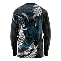 New Zealand Tui Bird Long Sleeve Shirt Maori Kowhaiwhai LT7 - Polynesian Pride