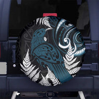 New Zealand Tui Bird Spare Tire Cover Maori Kowhaiwhai LT7 - Polynesian Pride