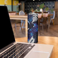 New Zealand Maori Matariki Skinny Tumbler Tui Bird Galaxy LT7 - Polynesian Pride