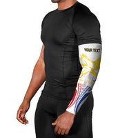 Philippines Tribal Sun Personalized Arm Sleeves Hunting Eagle