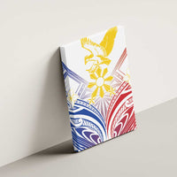 Philippines Tribal Sun Canvas Wall Art Hunting Eagle