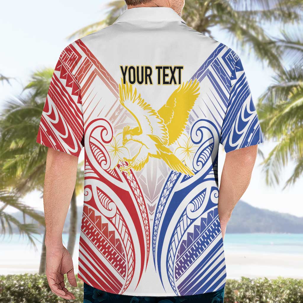 Philippines Tribal Sun Personalized Hawaiian Shirt Hunting Eagle