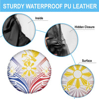 Philippines Tribal Sun Spare Tire Cover Hunting Eagle