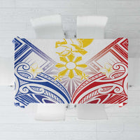 Philippines Tribal Sun Tablecloth Hunting Eagle