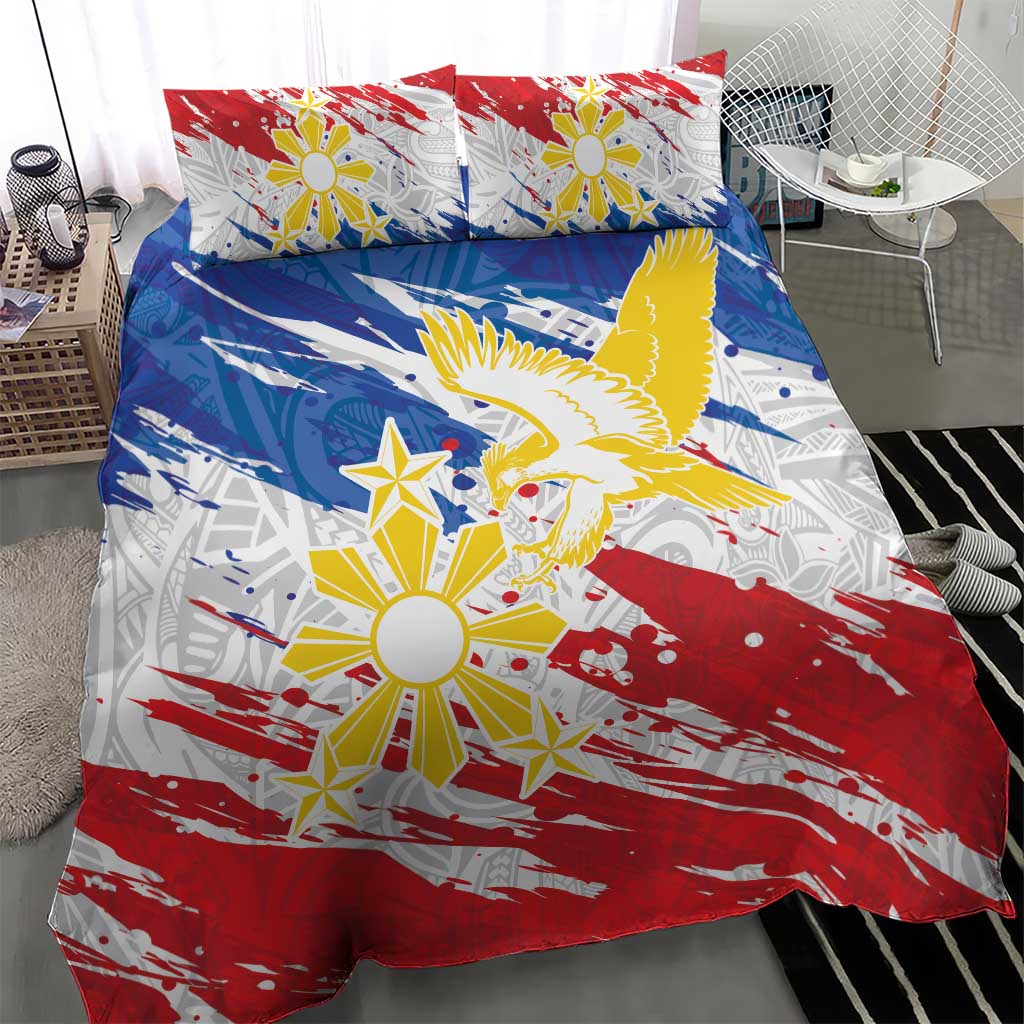 Filipino Sun and Stars Bedding Set Grunge Vibes