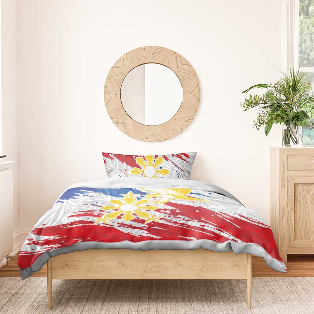 Filipino Sun and Stars Bedding Set Grunge Vibes