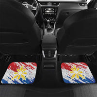 Filipino Sun and Stars Car Mats Grunge Vibes