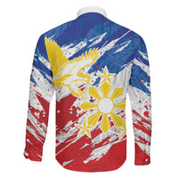 Personalized Filipino Sun and Stars Family Matching Puletasi and Hawaiian Shirt Grunge Vibes LT7 - Polynesian Pride