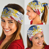 Filipino Sun and Stars Neck Gaiter Grunge Vibes