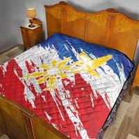 Filipino Sun and Stars Quilt Grunge Vibes