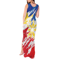 Personalized Filipino Sun and Stars Tank Maxi Dress Grunge Vibes