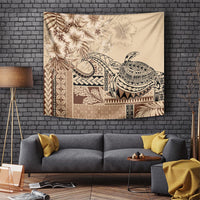 Vaiaso o le Gagana Samoa Tapestry Siapo Motif Beige LT7 - Polynesian Pride