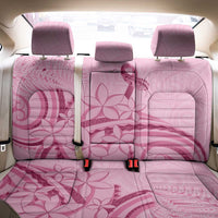 Aotearoa Maori Back Car Seat Cover Pink Fern Ribbons - Polynesian Pride