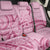 Aotearoa Maori Back Car Seat Cover Pink Fern Ribbons - Polynesian Pride