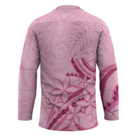 Aotearoa Maori Hockey Jersey Pink Fern Ribbons - Polynesian Pride