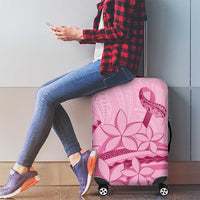 Aotearoa Maori Luggage Cover Pink Fern Ribbons - Polynesian Pride