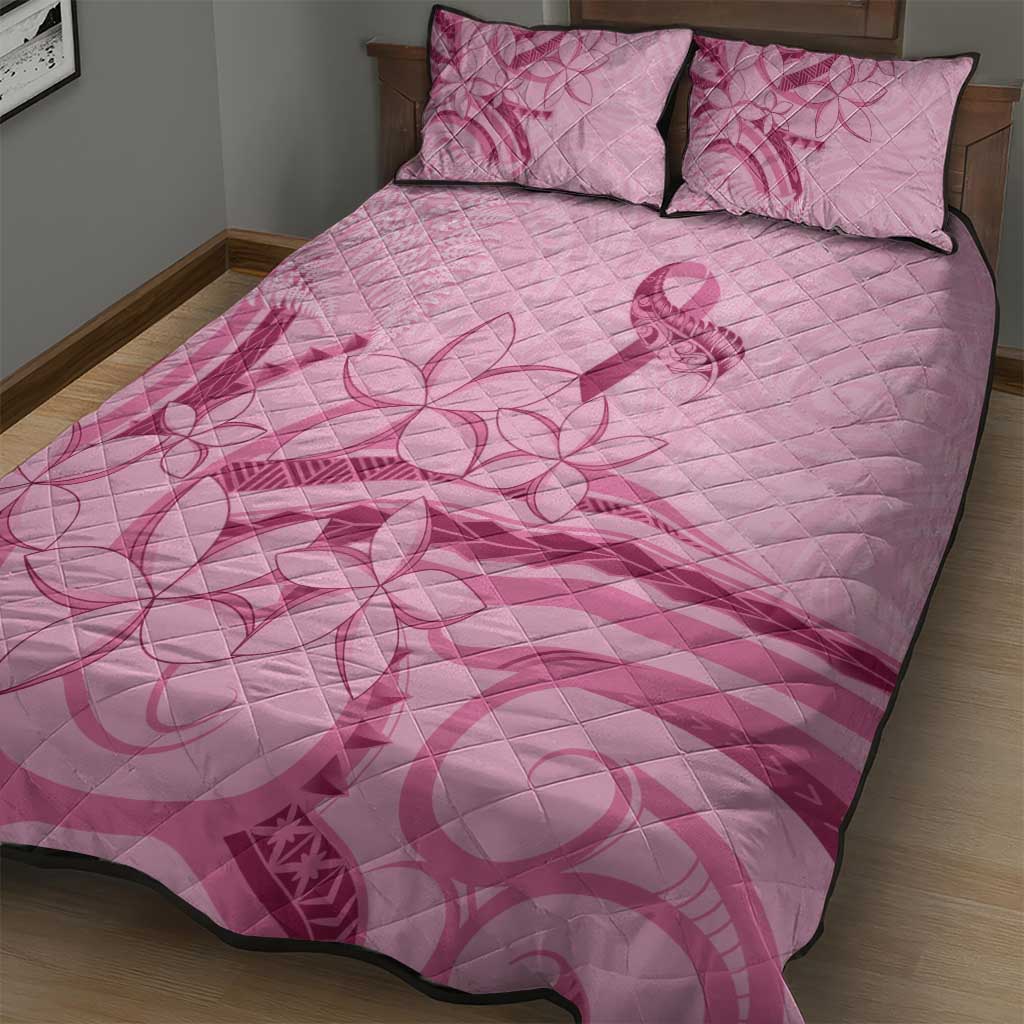 Aotearoa Maori Quilt Bed Set Pink Fern Ribbons LT7 - Polynesian Pride